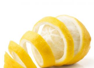 Что такое цедра лимона и где ее используют